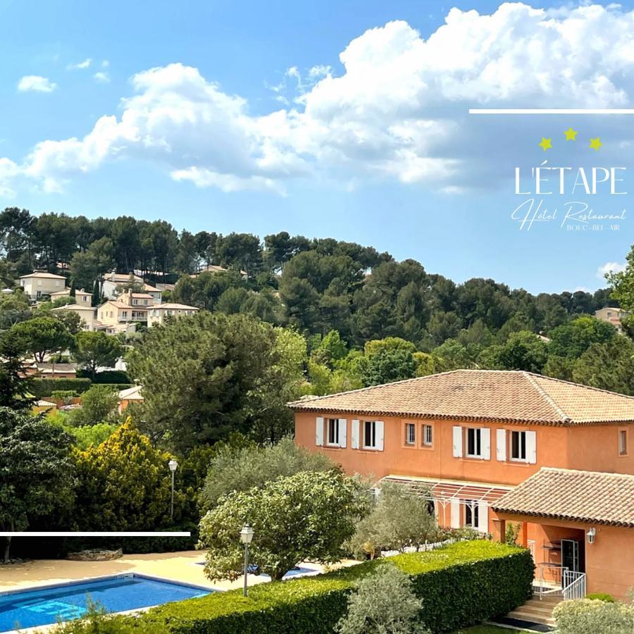 Logis Hotel & Restaurant L'Etape Bouc Bel Air - Gardanne Eksteriør bilde