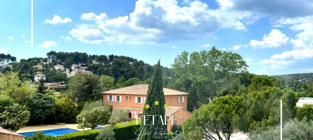 Logis Hotel & Restaurant L'Etape Bouc Bel Air - Gardanne Eksteriør bilde