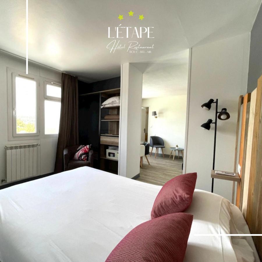 Logis Hotel & Restaurant L'Etape Bouc Bel Air - Gardanne Eksteriør bilde